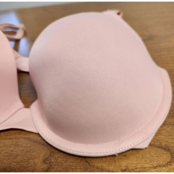 💕PINK SET OF 2 Ware everywhere underwire, lightly padded, 34C - Picture 3 of 13